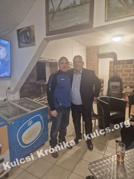 Horváth László és Orbán Viktor Kulcson