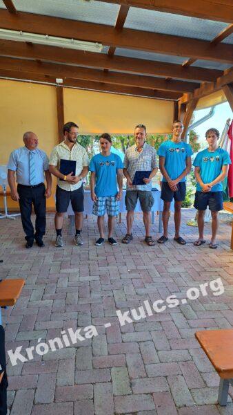 Elismerést kapott a frizbi csapat Kulcson augusztus 20-án